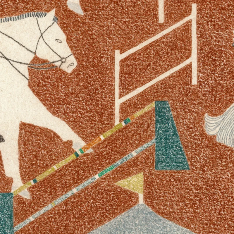 La Cavalcade - Lauréate du Concours de la Toile de Jouy 2024 (Prix du Public)