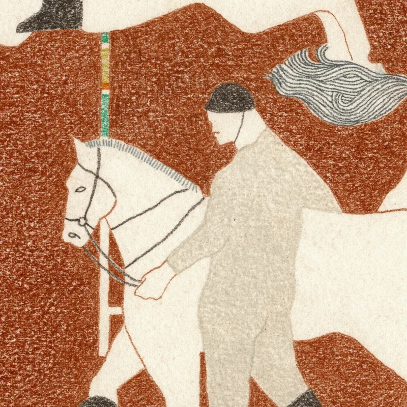 La Cavalcade - Lauréate du Concours de la Toile de Jouy 2024 (Prix du Public)